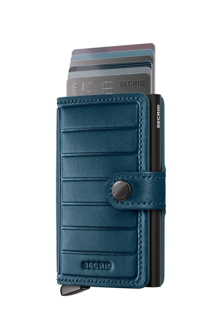 Premium Miniwallet+ Emboss Lines, Alternate, color, Teal