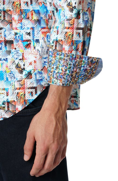 Robert Graham Harbin Long Sleeve Button Down Shirt In Multi