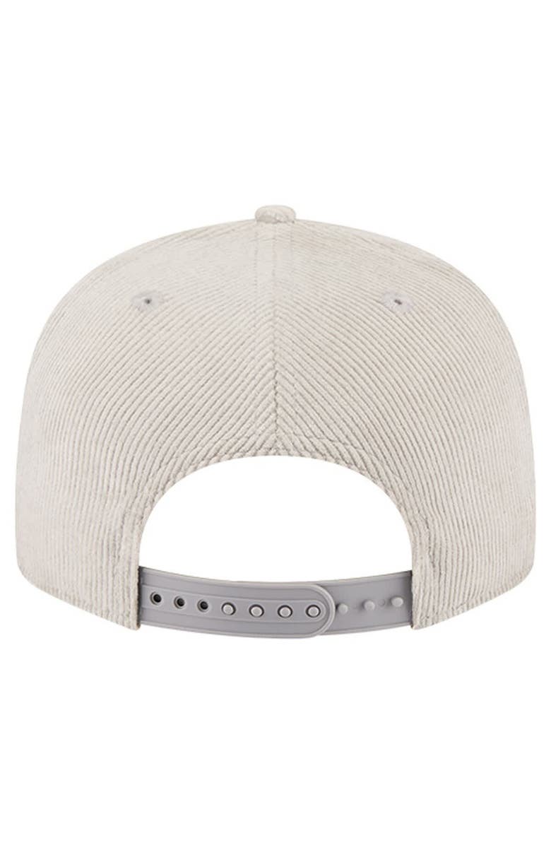 New Era Men's New Era Gray Cincinnati Bengals Cord Rope Corduroy 9FIFTY Snapback Hat, Alternate, color, Gray