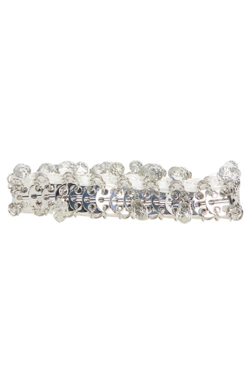 Rabanne Nano 1969 Crystal Embellished Clear Bag