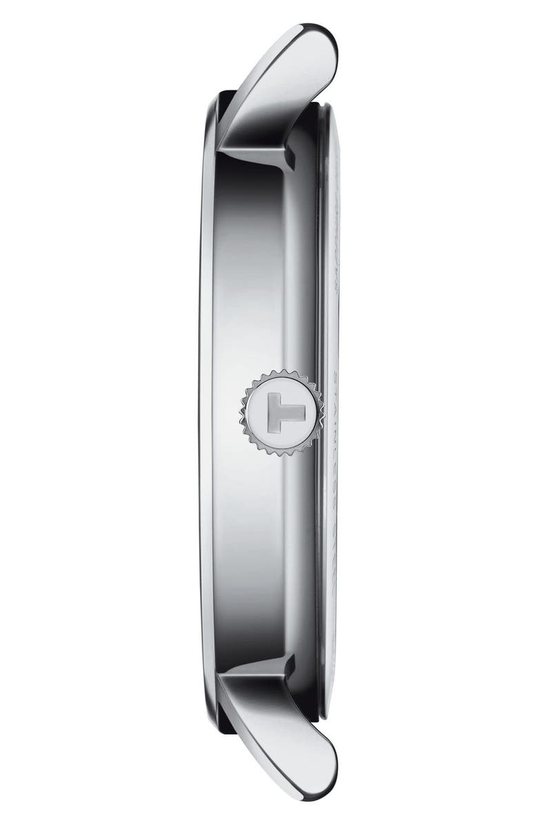 Tissot Everytime Mesh Strap Watch, 34mm, Alternate, color, Grey