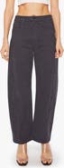 MOTHER The Half Pipe Flood High Waist Barrel Jeans