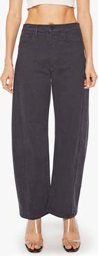 MOTHER The Half Pipe Flood High Waist Barrel Jeans