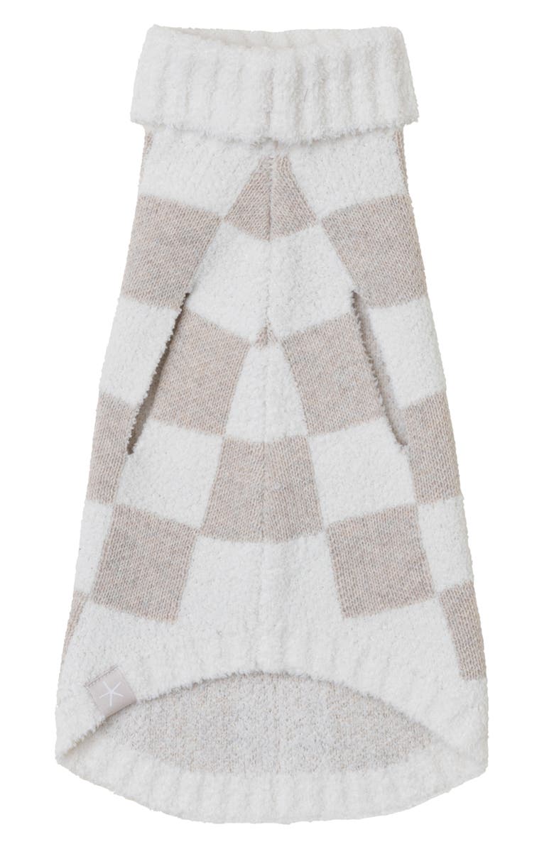Barefoot Dreams<sup>®</sup> CozyChic<sup>®</sup> Checkered Pet Sweater, Alternate, color, 