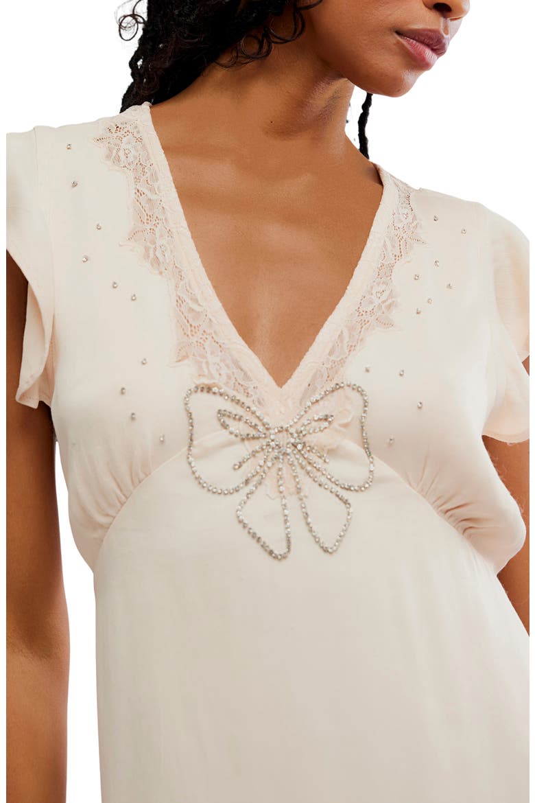 Tied with Joy Midi Slipdress, Alternate, color, PASTEL ROSE TAN