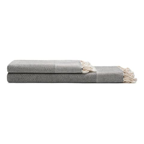 Whisper Weight Turkish Cotton Bath and Hand Towel - Set