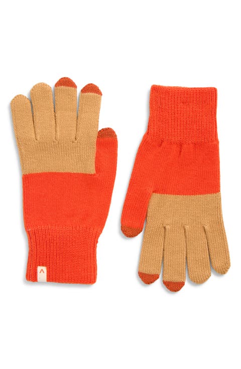 Colorblock Touchscreen Gloves