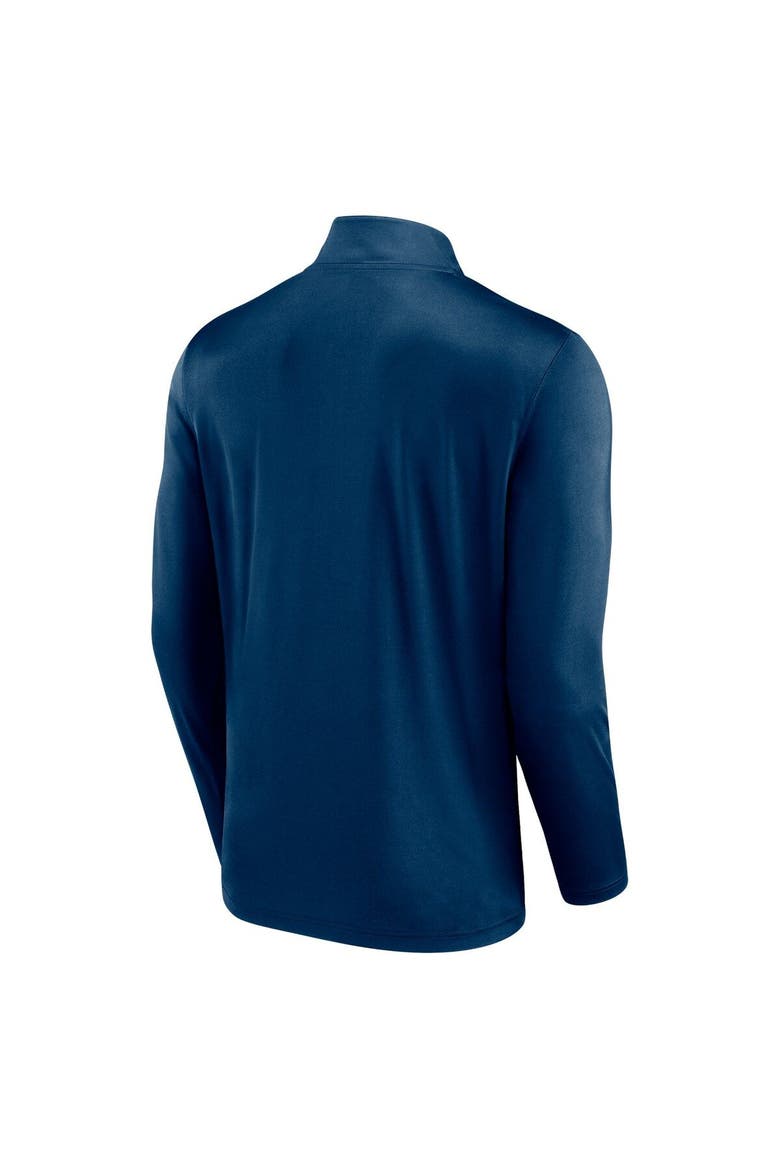 Men's Fanatics Branded Navy Chicago Bears Underdog Quarter-Zip Jacket, Alternate, color, Navy