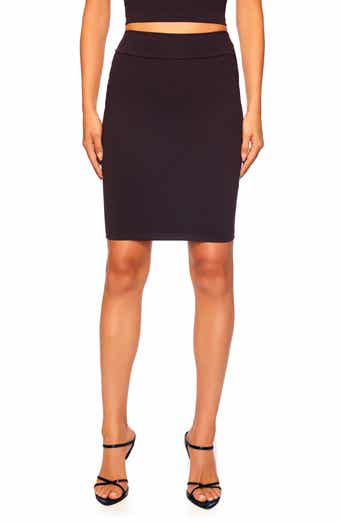 Susana Monaco Straight Stretch Knit Skirt