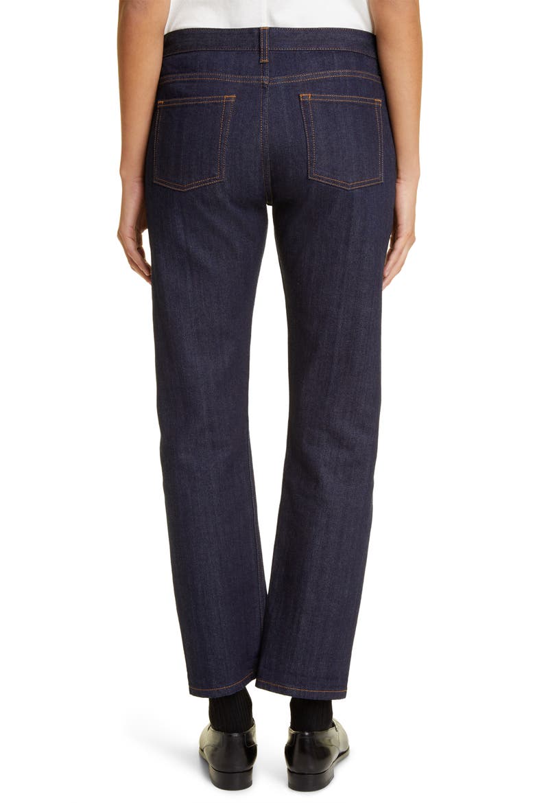 Riaco Selvedge Straight Leg Jeans, Alternate, color, INDIGO