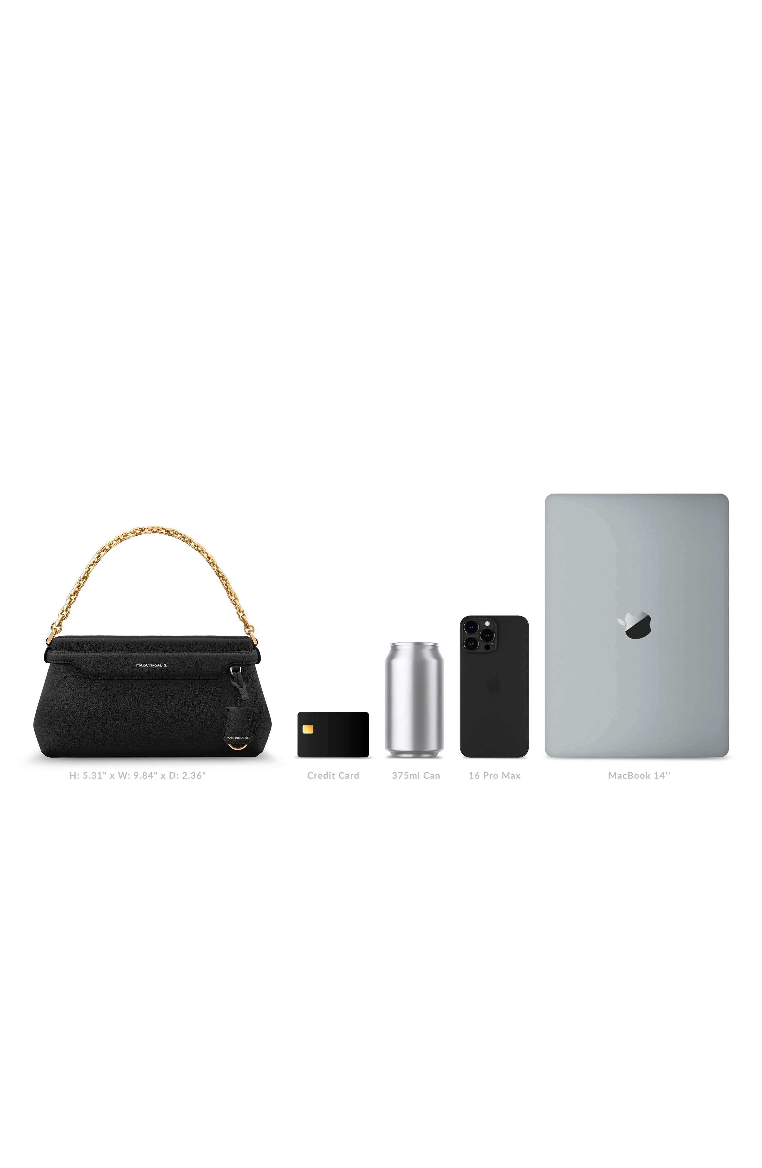 MAISON de SABRÉ The Palais Soirée, Alternate, color, Black Caviar