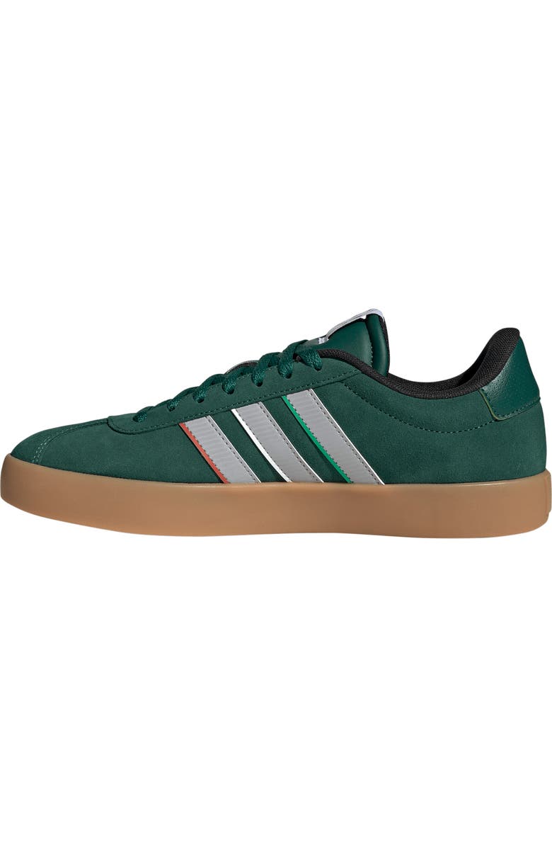 adidas VL Court 3.0 Sneaker, Alternate, color, Dark Green/ Grey / Ftwr White