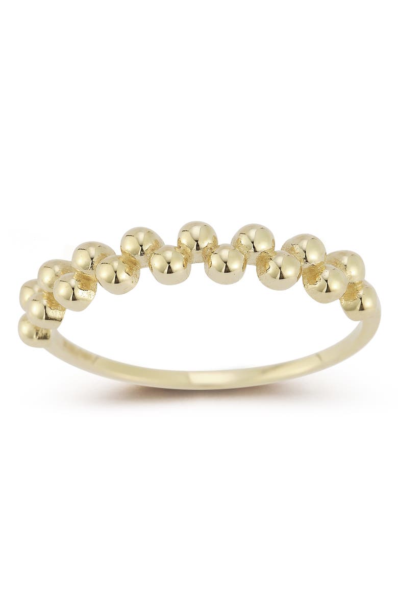 Ember Fine Jewelry Beaded Ring, Alternate, color, Gold