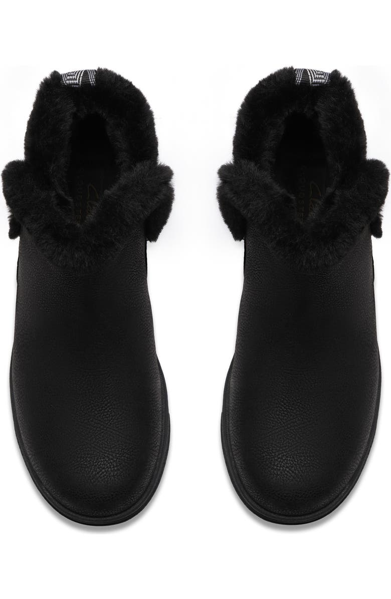 Clarks<sup>®</sup> Breeze Faux Fur Lined Boot - Wide Width Available, Alternate, color, Black Combi