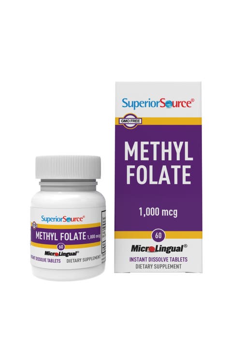 Methylfolate 5-MTHF MicroLingual Sublingual Tablets