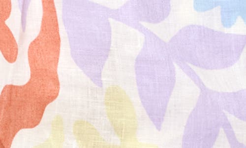 L*space Lspace Rio Linen Cover-up Drawstring Shorts In Botany Bay