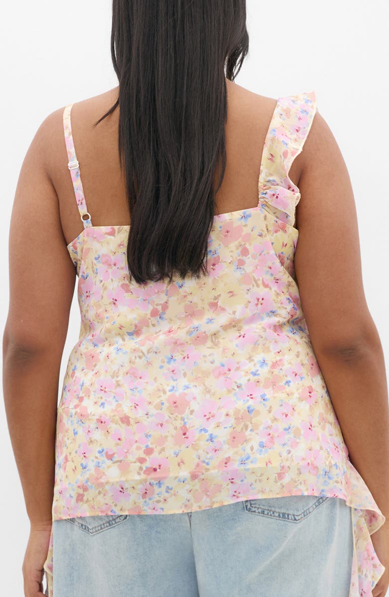 City Chic Waverly Floral Print Camisole, Alternate, color, Vintage Ditsy