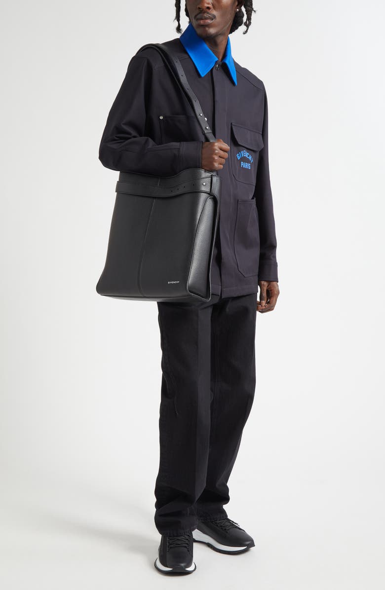 Givenchy Straight Leg Jeans, Alternate, color, Black