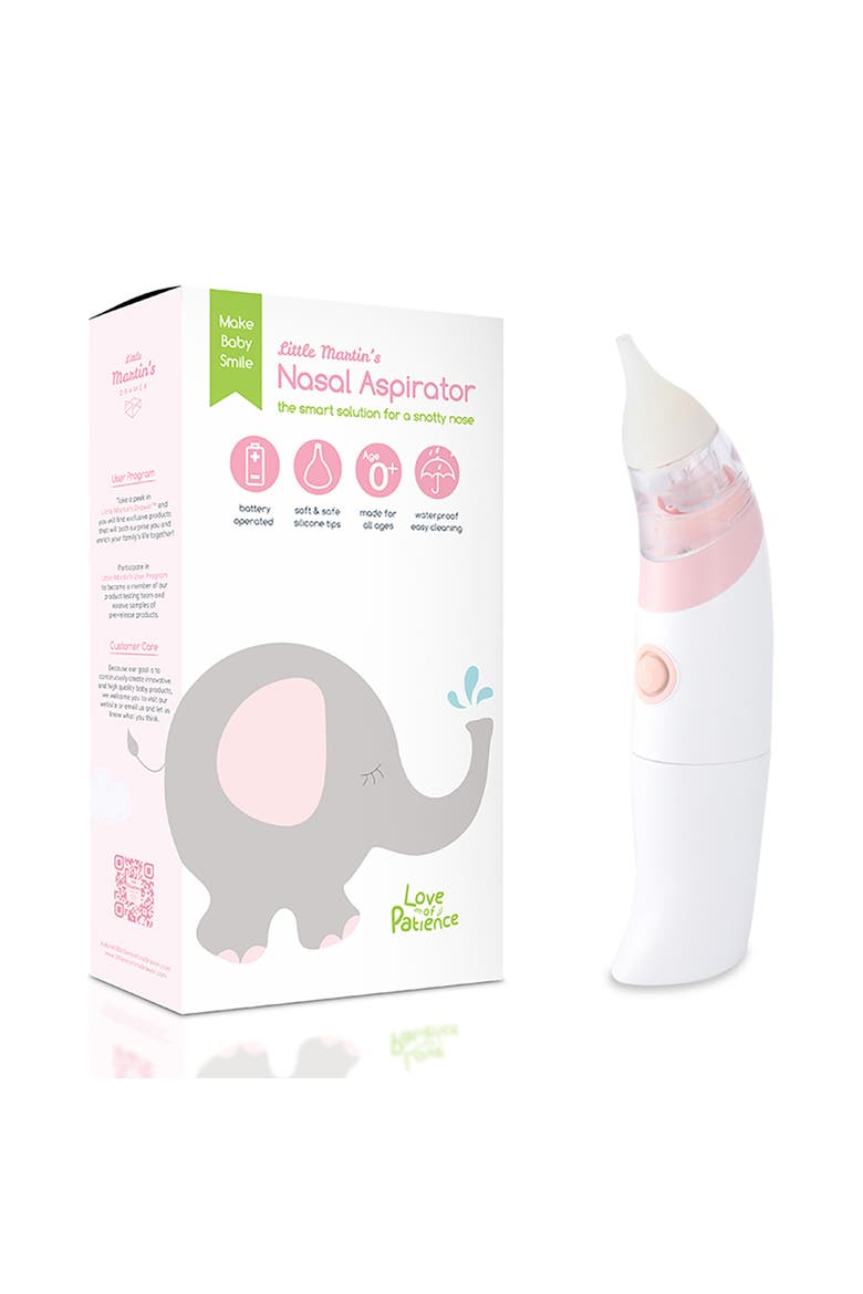 Baby Electric Nasal Aspirator, Alternate, color, White