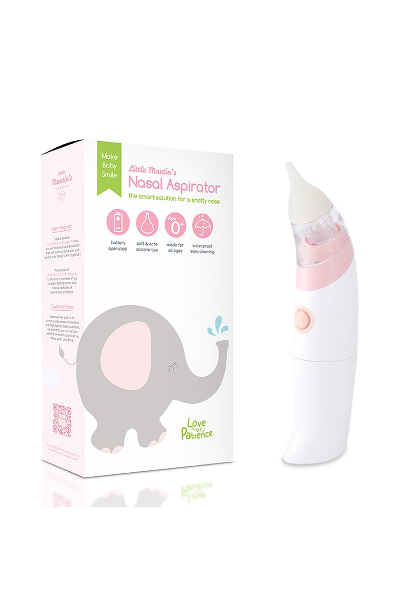 Little Martin's Baby Electric Nasal Aspirator, Alternate, color, White