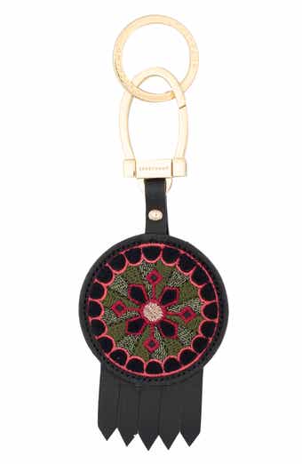 Longchamp Le Pliage Cuir Key Ring