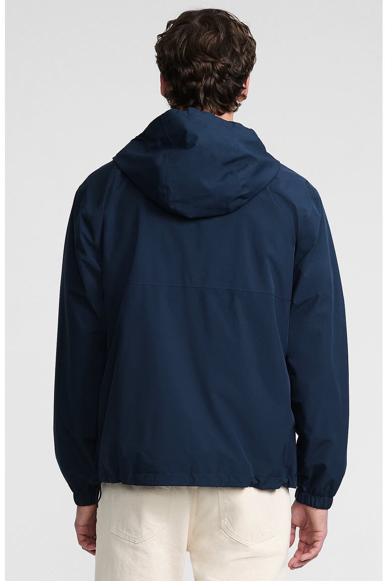 Squall Waterproof Packable Rain Jacket, Alternate, color, Radiant Navy
