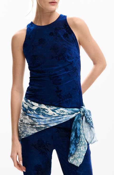 Floral Racerback Tank