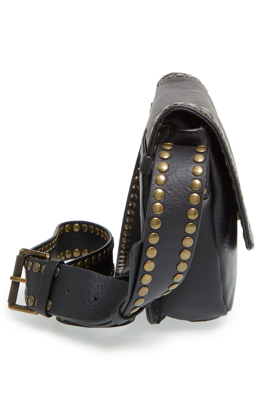 Treasure & Bond Treasure&Bond Studded Leather Crossbody Bag, Alternate, color, 