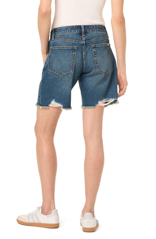 Joe's Easy Raw Hem Bermuda Shorts In Montenegro