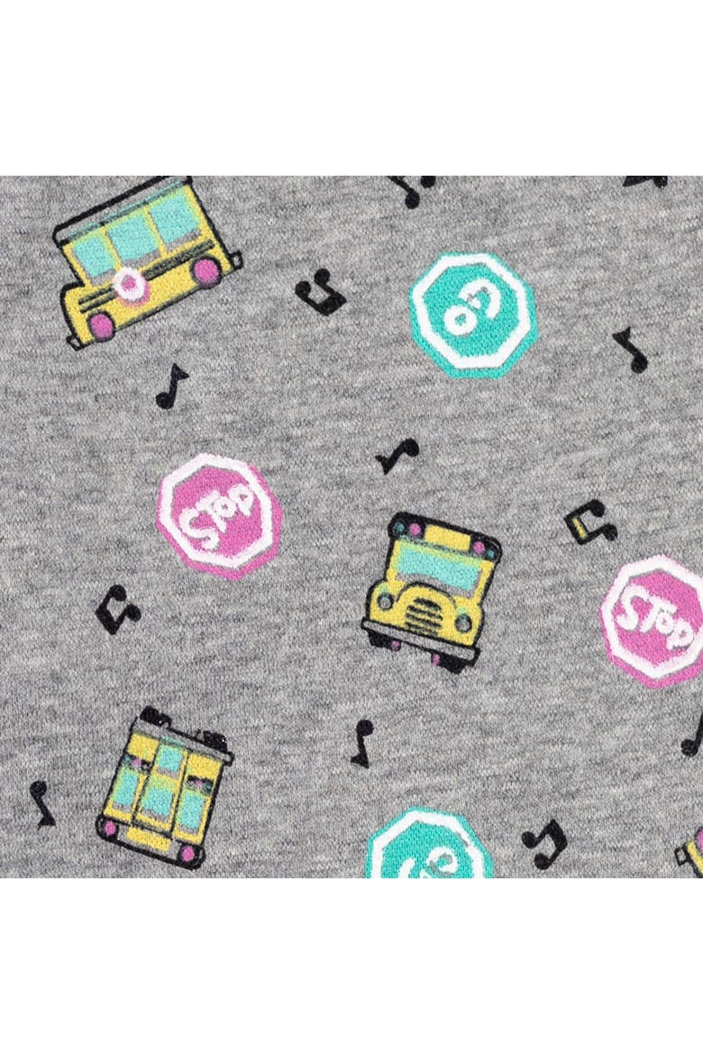 Glitter T-Shirt and Leggings Set, Alternate, color, JJ Yellow Grey