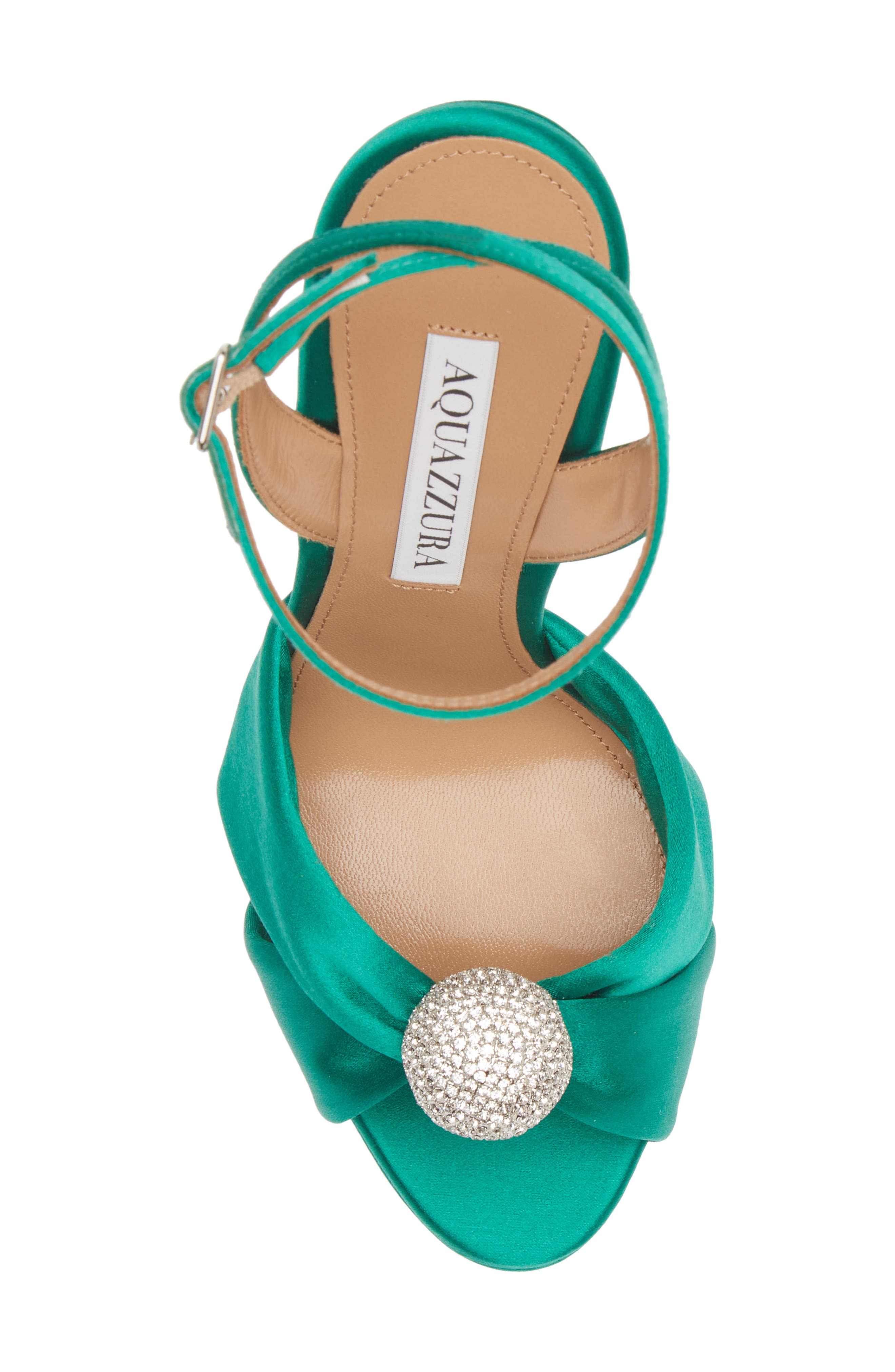 Aquazzura Yes Darling Ankle Strap Platform Sandal, Alternate, color, 