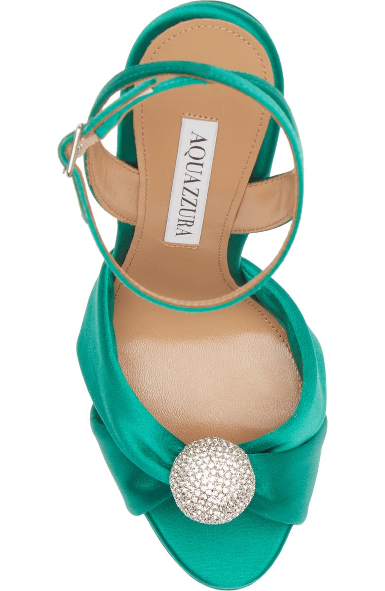 Aquazzura Yes Darling Ankle Strap Platform Sandal, Alternate, color,