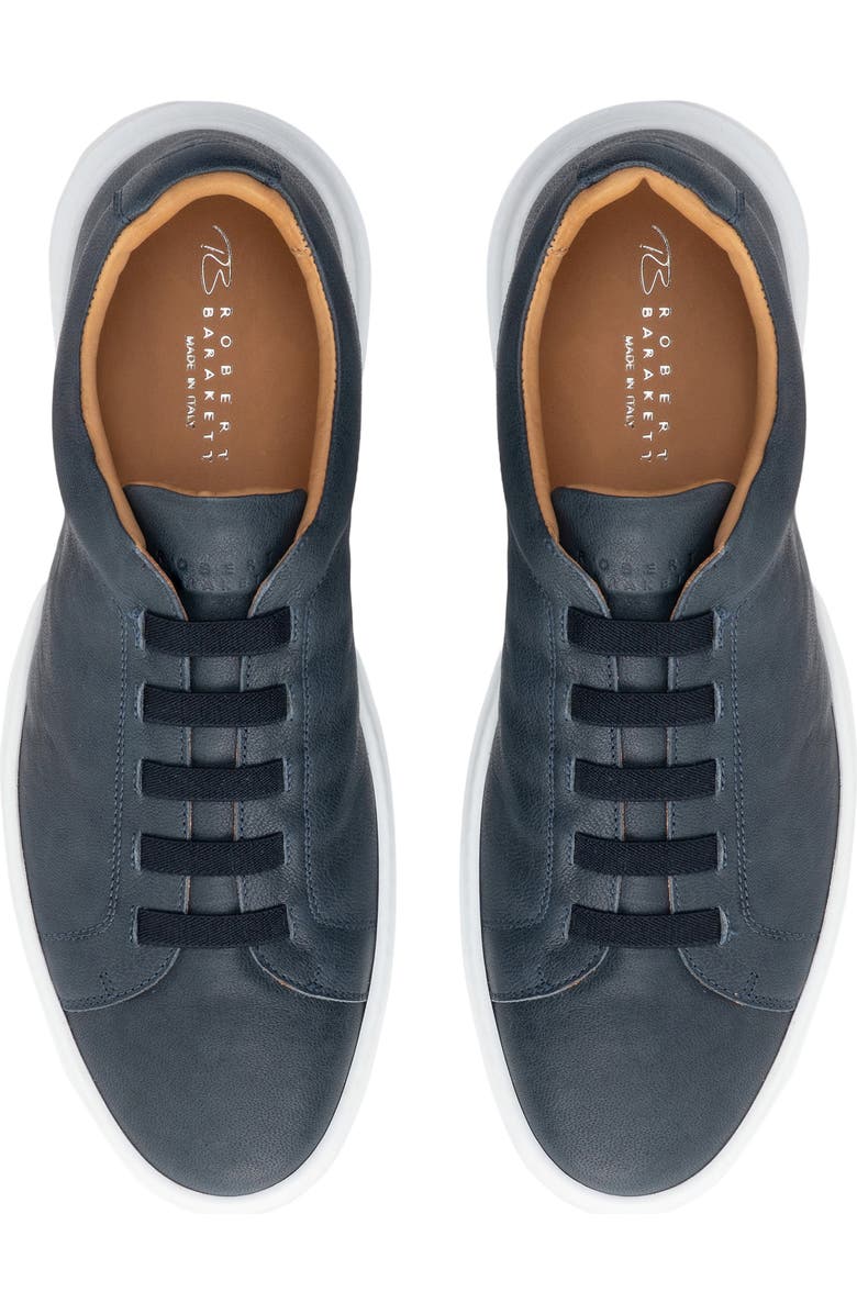 Robert Barakett Williams Stretch Lace Sneaker, Alternate, color, Blue