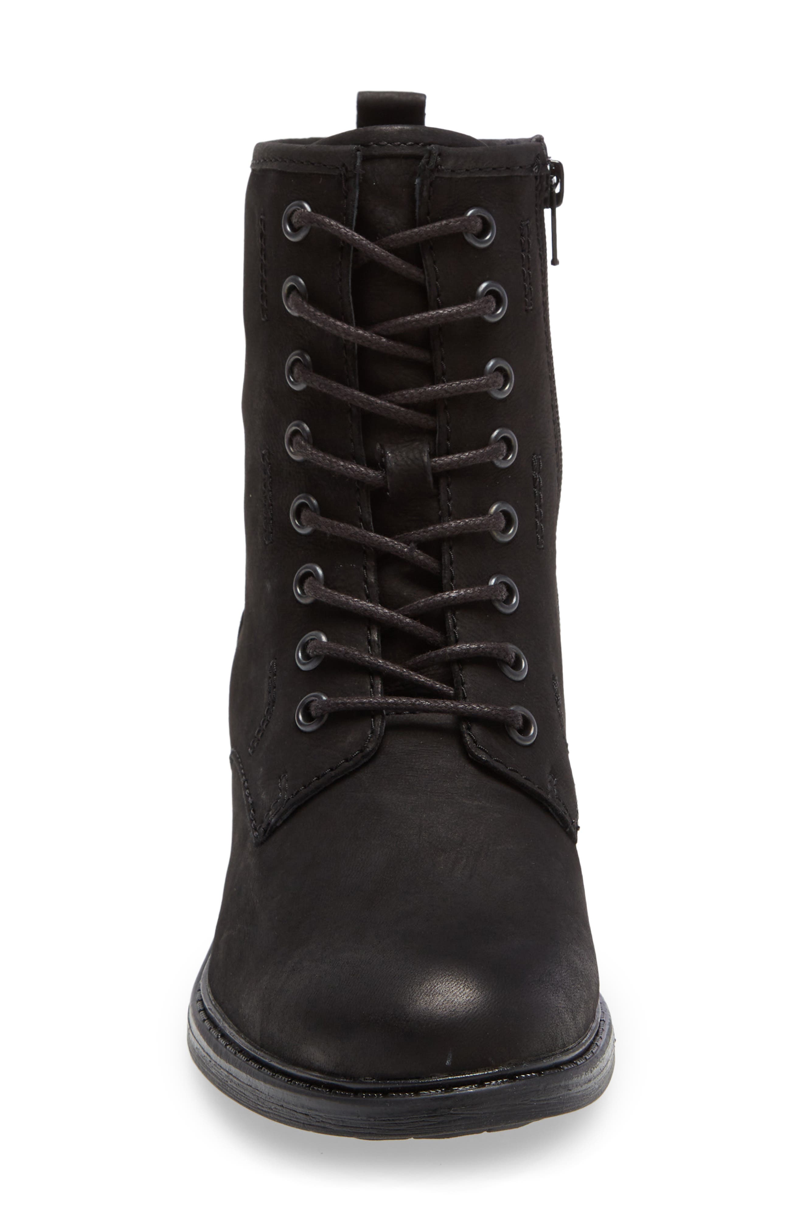 Josef Seibel Selena 06 Bootie, Alternate, color, Black Leather