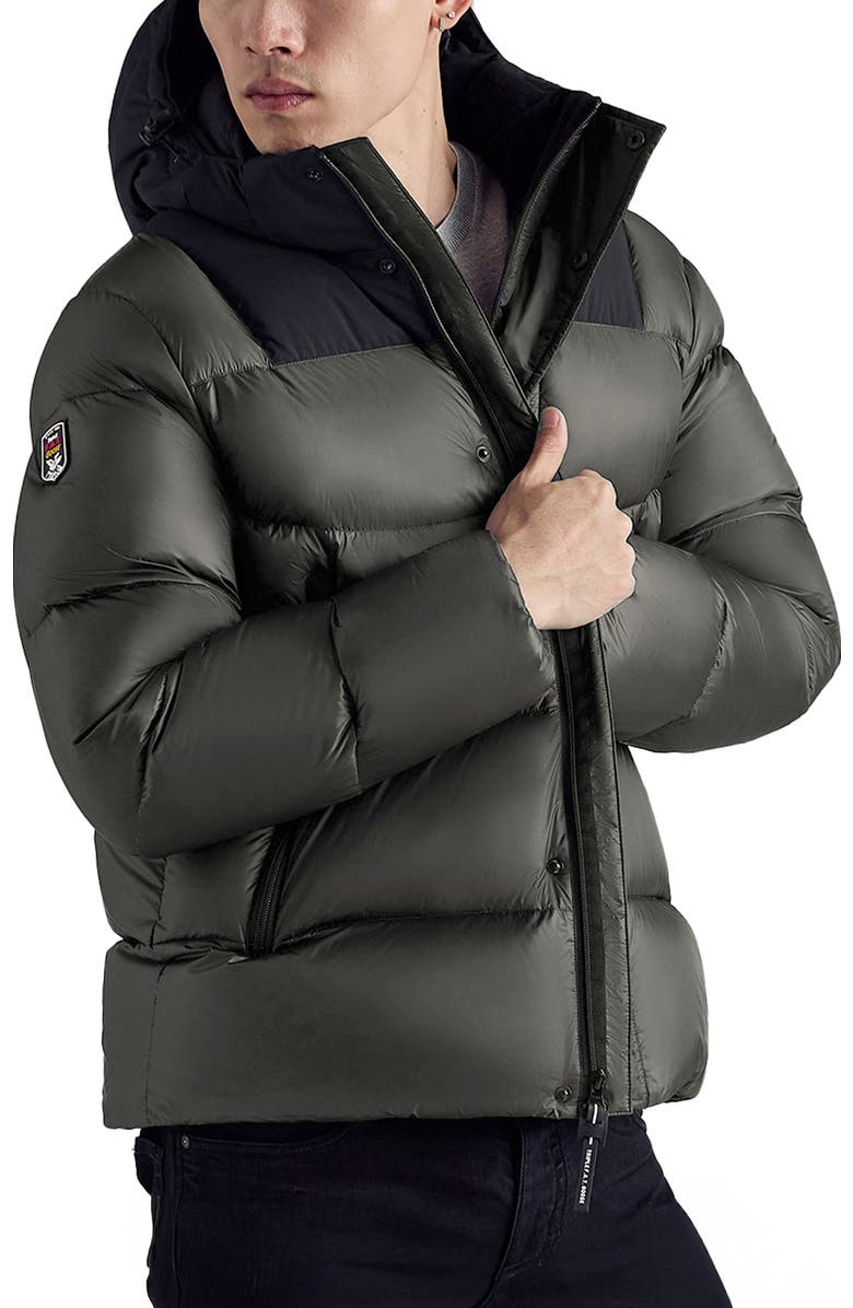 Triple F.A.T. Goose Rockhopper Men's Puffer Down Jacket, Alternate, color, Olive