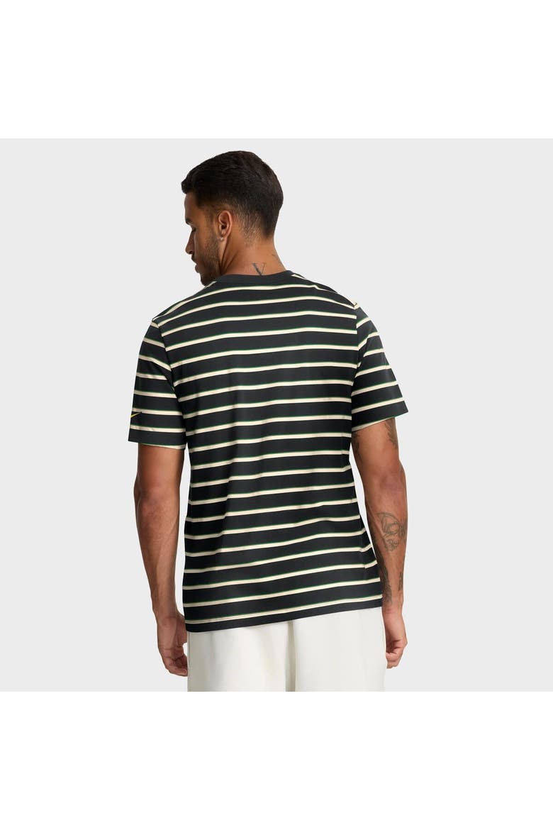 Men's Nike Black Oregon Ducks Athletic Prep Legacy Summit Stripe T-Shirt, Alternate, color, Black