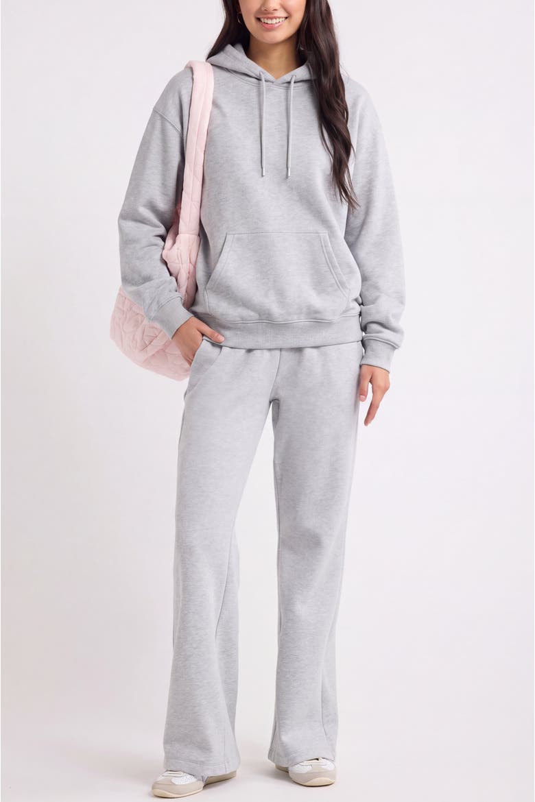 Classic Pullover Fleece Hoodie, Alternate, color, Grey