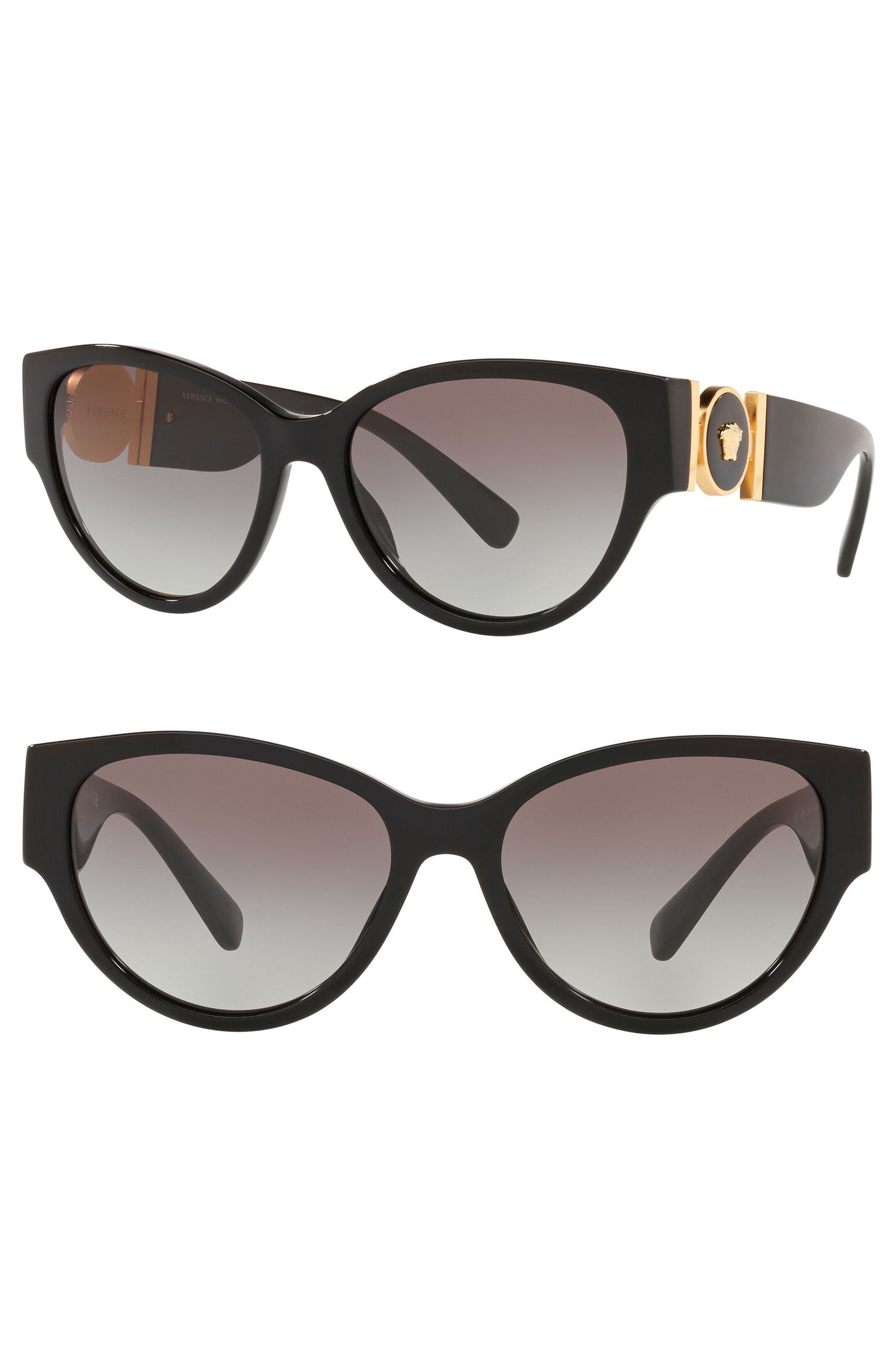 Versace 56mm Cat Eye Sunglasses