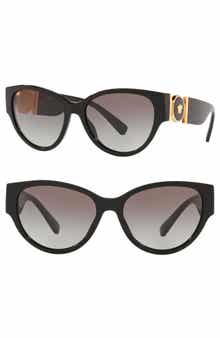 Versace 56mm Cat Eye Sunglasses