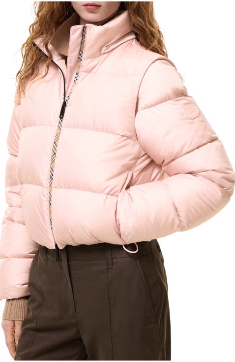 Detachable Sleeve Nylon Langdale Puffer Jacket