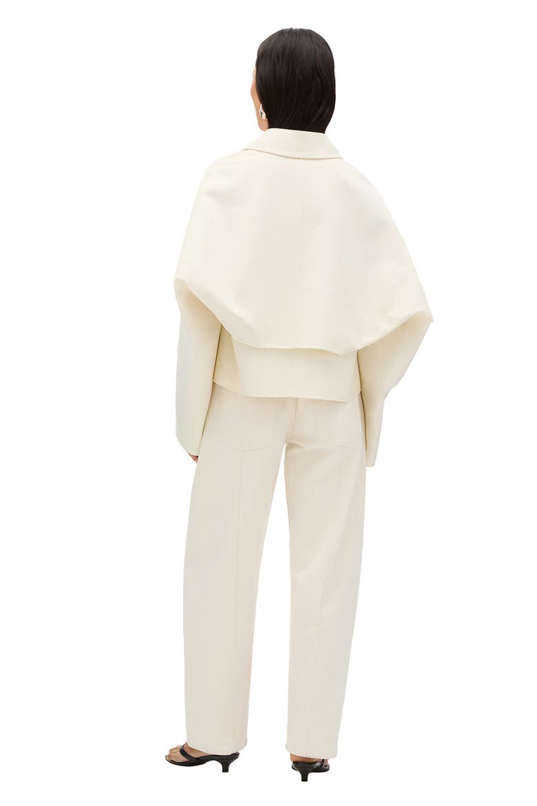 Short Mac Blouson, Alternate, color, Cream