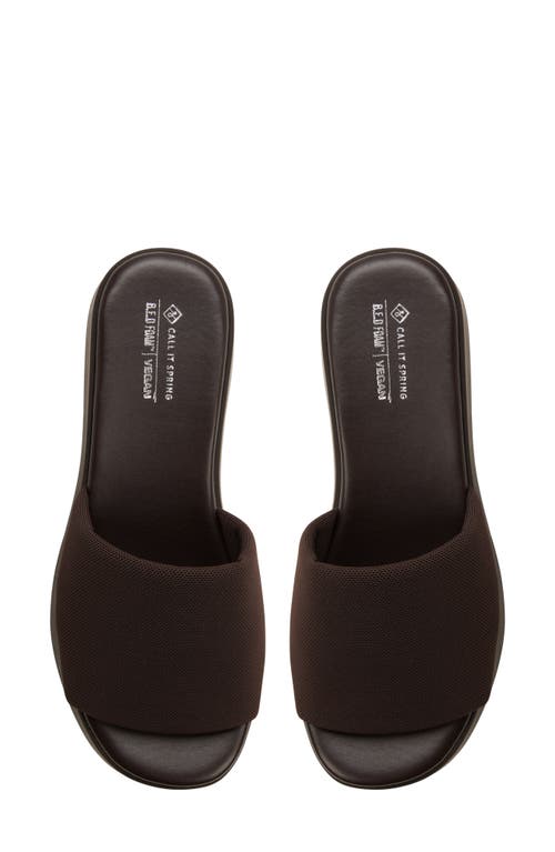 Call It Spring By Aldo Noemii Platform Slide Sandal In Multi