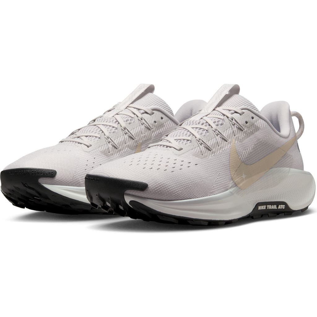 Nike Reactx Pegasus Trail 5 Running Shoe In Gray