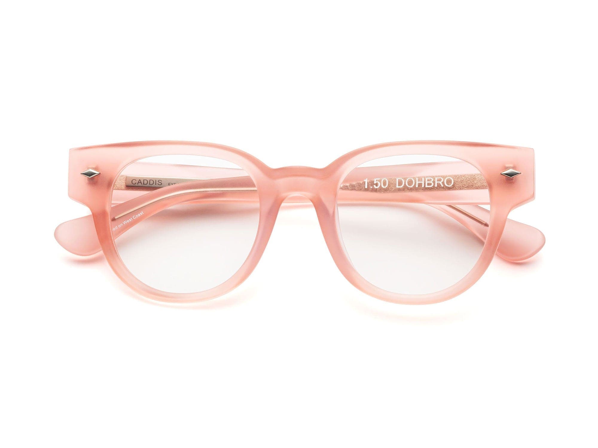 Caddis Dohbro | Reading Glasses in Matte Pink 