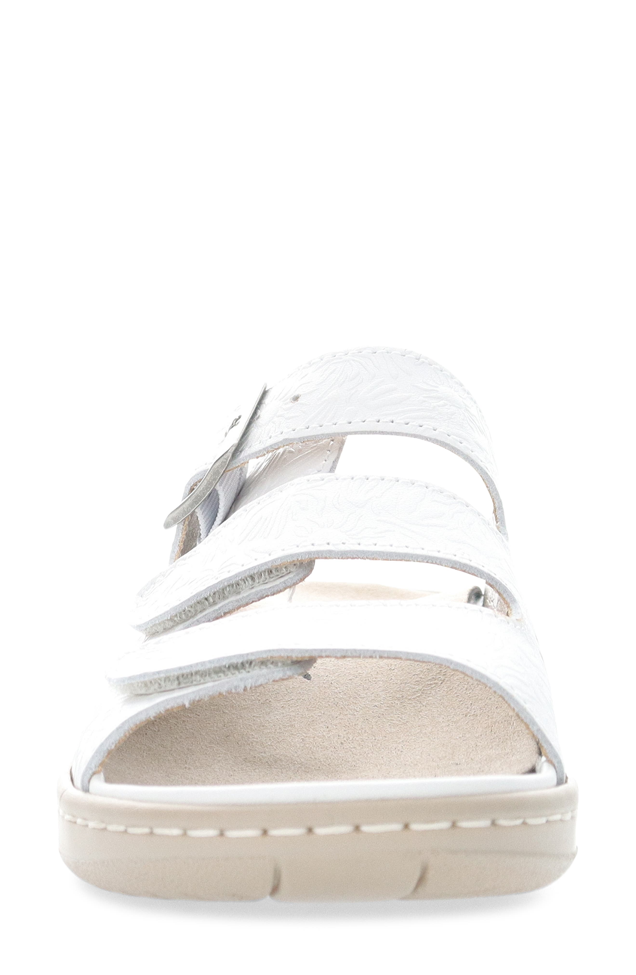 Propét Breezy Walker Slide Sandal, Alternate, color, White Onyx