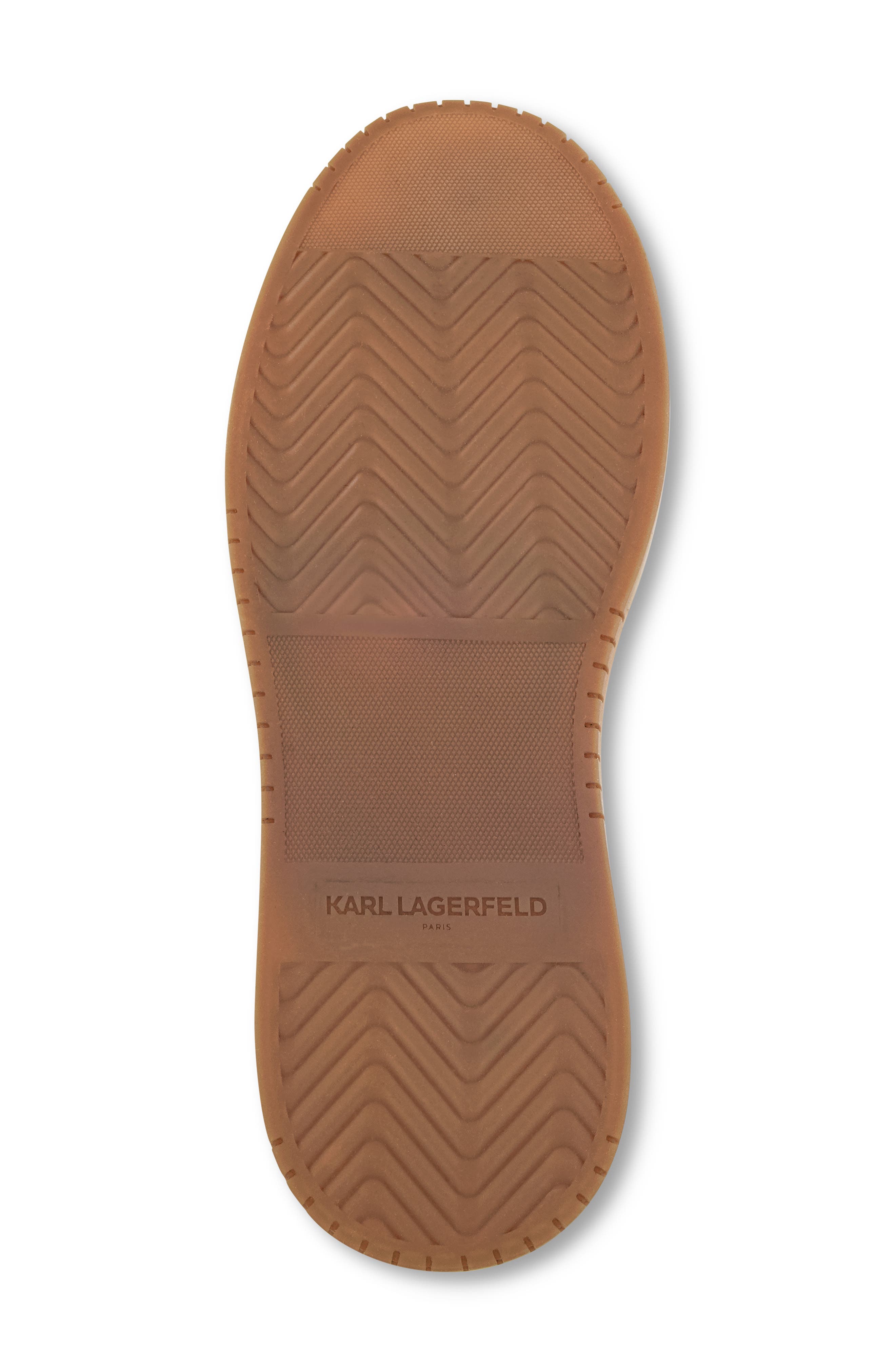 KARL LAGERFELD PARIS Raoul Perforated Leather Sneaker, Alternate, color, White