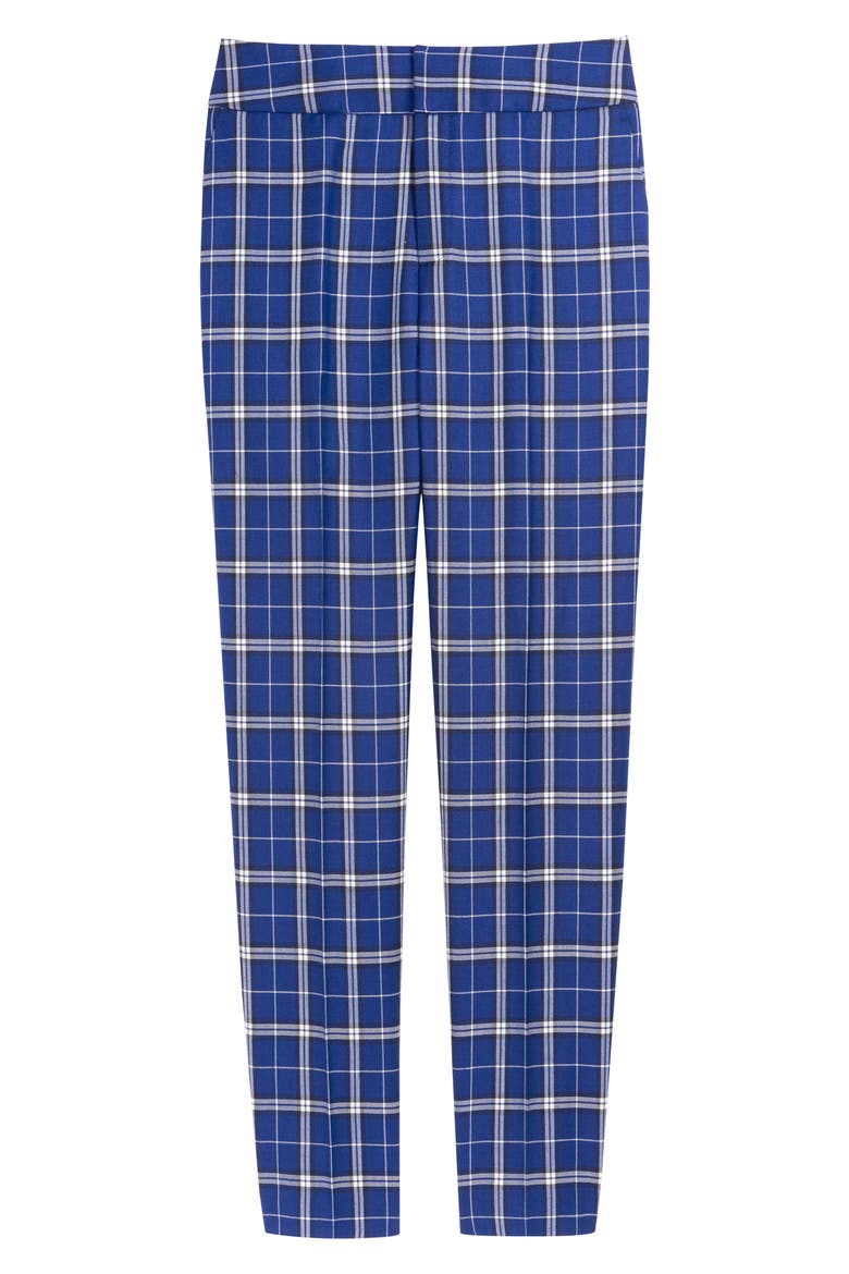 Lane Classic Trousers, Alternate, color, BLUE CHECK