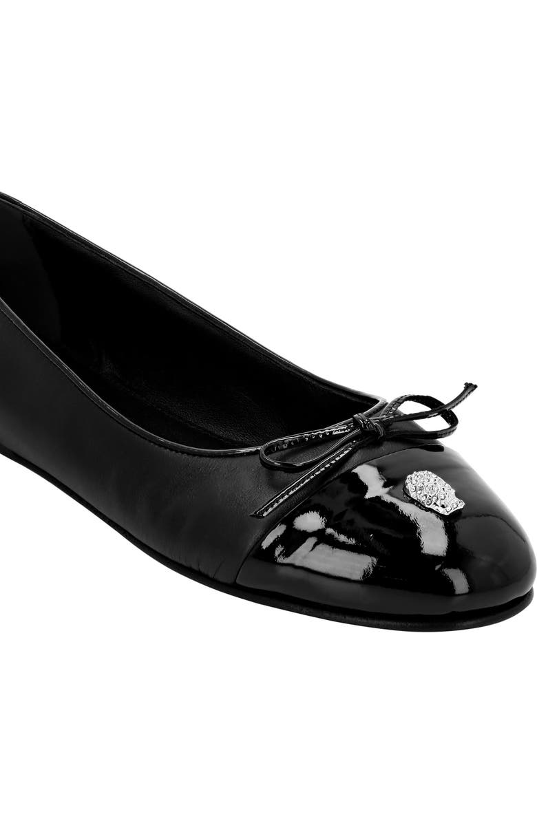 PHILIPP PLEIN Ballerinas Skull, Alternate, color, Black