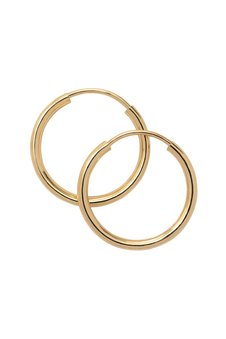 Live In Hoop Earrings, Main, color, GOLD