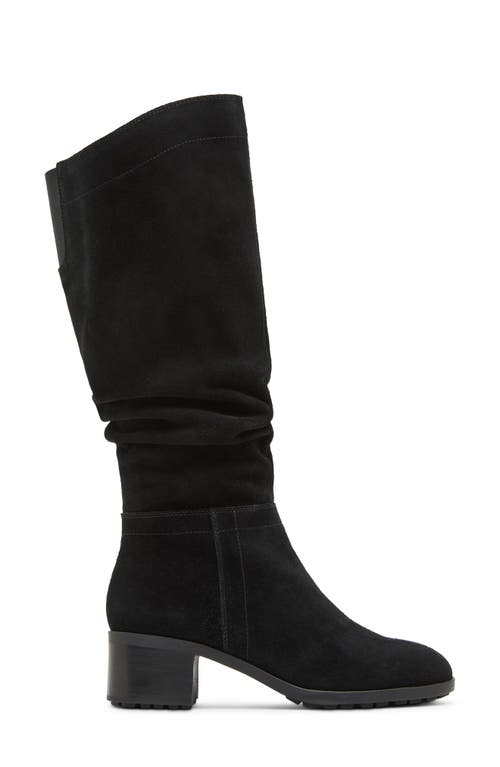Blondo Tatiana Waterproof Knee High Boot In Black Suede